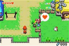 une photo d'Ã©cran de The Legend of Zelda - The Minish Cap sur Nintendo Game Boy Advance
